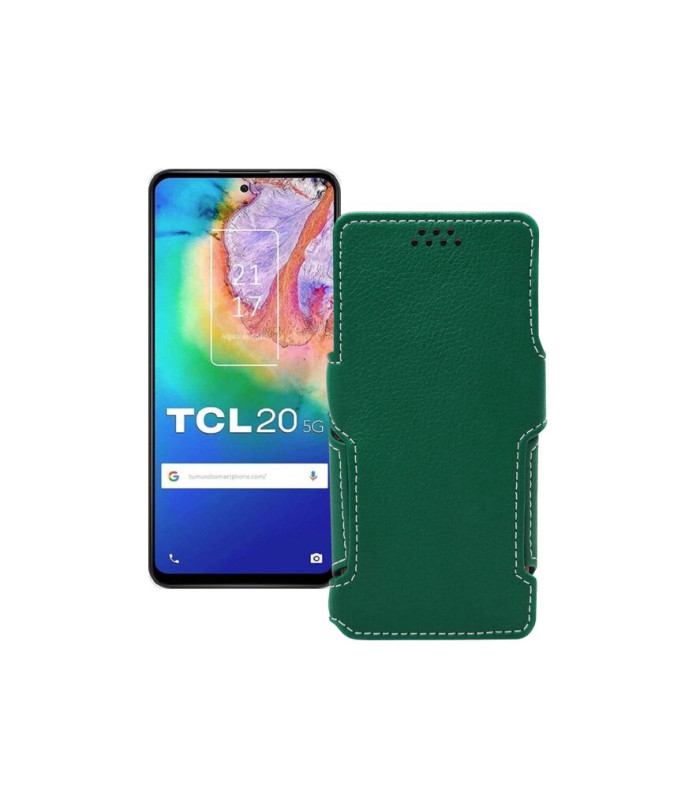 Чохол-книжка з екошкіри для телефону TCL 20 5G