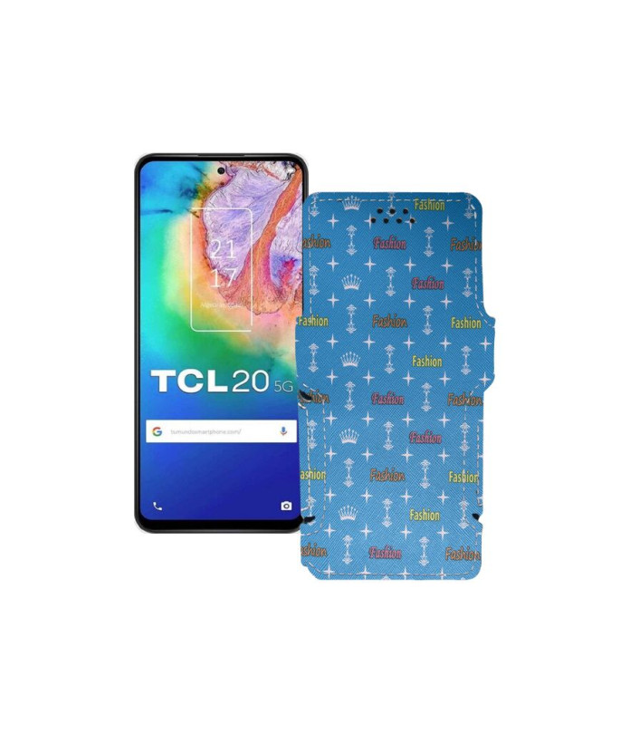 Чохол-книжка з екошкіри для телефону TCL 20 5G