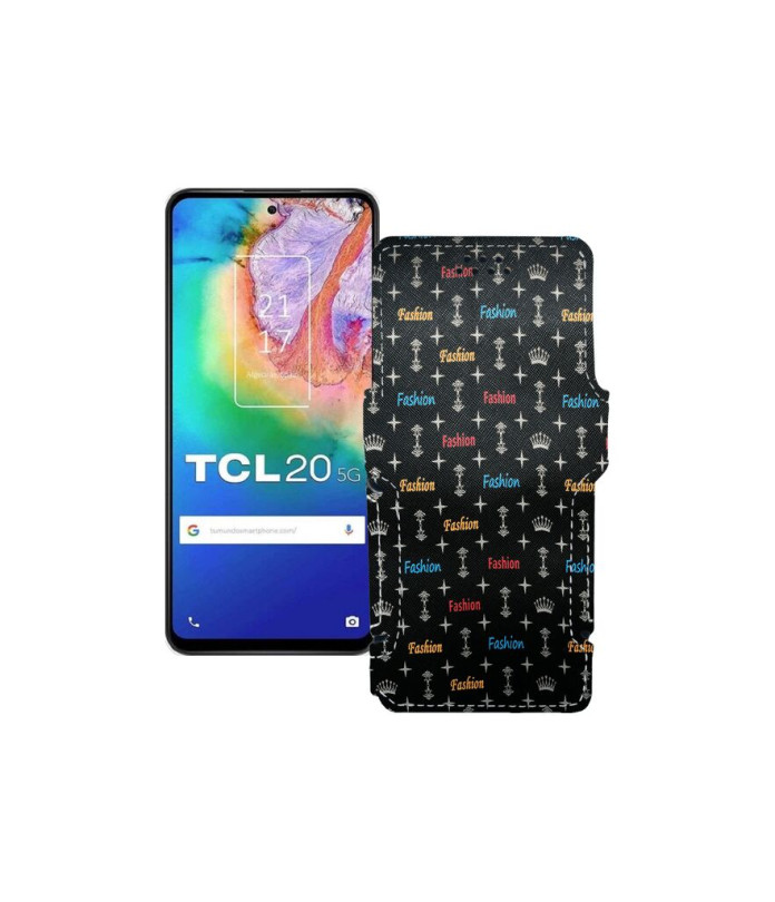 Чохол-книжка з екошкіри для телефону TCL 20 5G