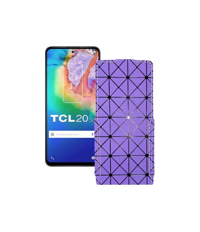 Чохол-флип з екошкіри для телефону TCL 20 5G