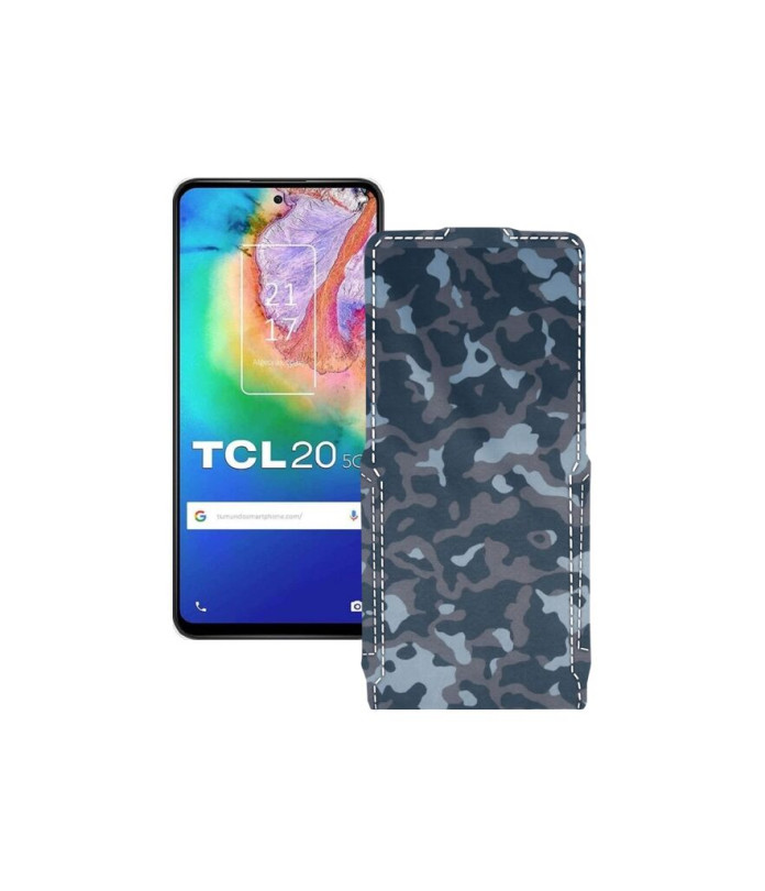 Чохол-флип з екошкіри для телефону TCL 20 5G