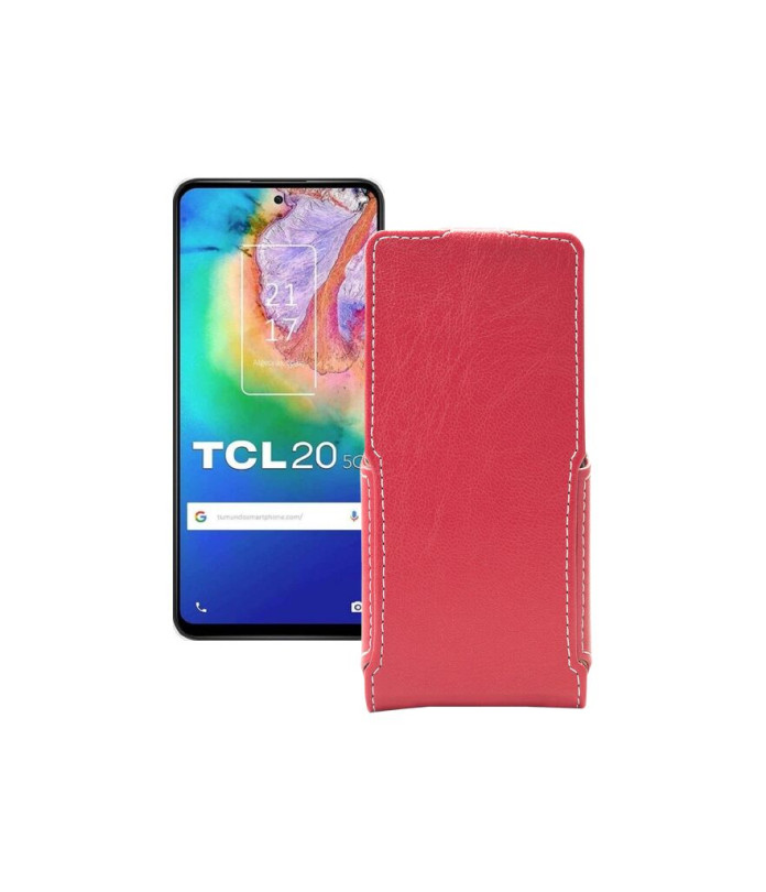 Чохол-флип з екошкіри для телефону TCL 20 5G