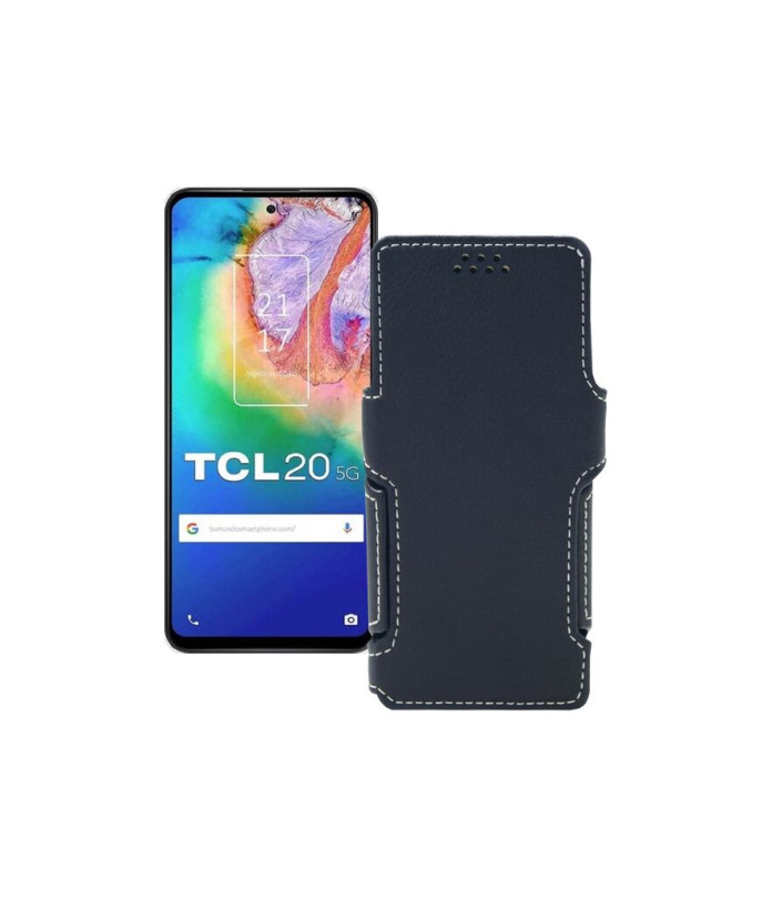 Чохол-книжка з екошкіри для телефону TCL 20 5G