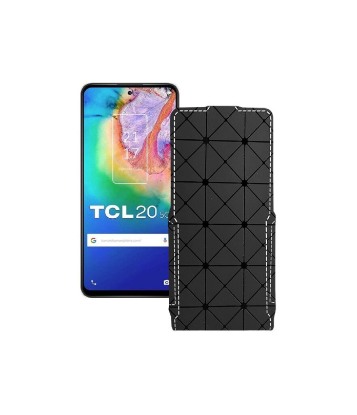 Чохол-флип з екошкіри для телефону TCL 20 5G