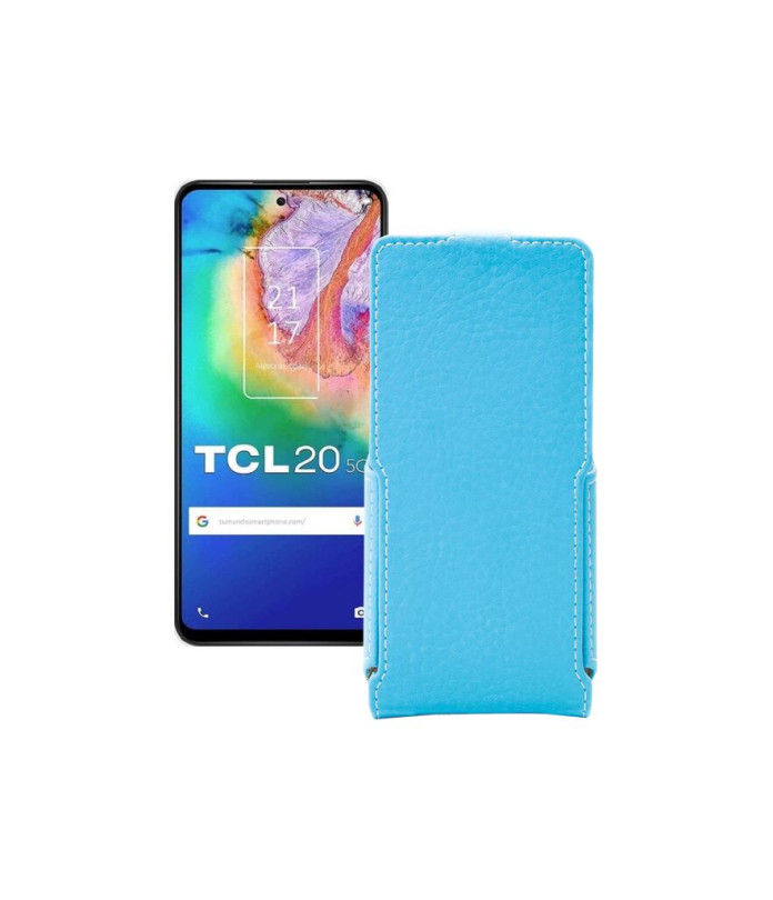 Чохол-флип з екошкіри для телефону TCL 20 5G