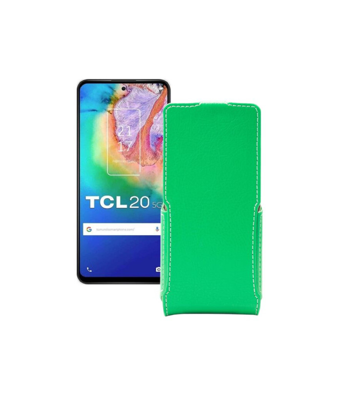 Чохол-флип з екошкіри для телефону TCL 20 5G