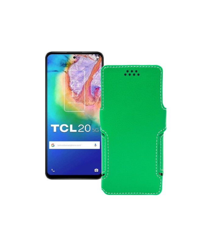 Чохол-книжка з екошкіри для телефону TCL 20 5G