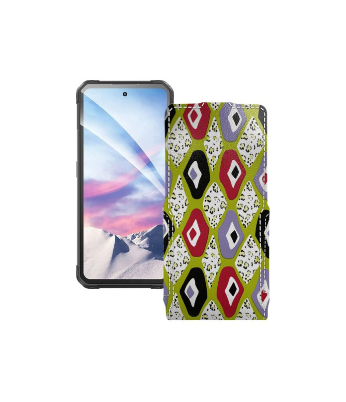 Чохол-флип з екошкіри для телефону Oukitel iiiF150 Air1 Ultra