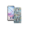 Чохол-флип з екошкіри для телефону Oukitel iiiF150 Air1 Ultra