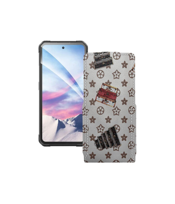 Чохол-флип з екошкіри для телефону Oukitel iiiF150 Air1 Ultra