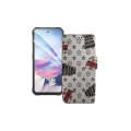 Чохол-книжка з екошкіри для телефону Oukitel iiiF150 Air1 Ultra
