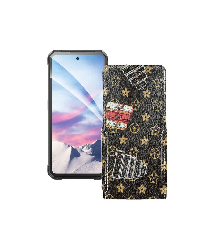 Чохол-флип з екошкіри для телефону Oukitel iiiF150 Air1 Ultra