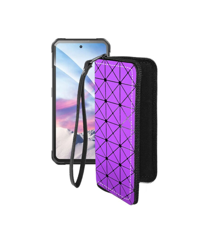 Чохол-гаманець з екошкіри для телефону Oukitel iiiF150 Air1 Ultra
