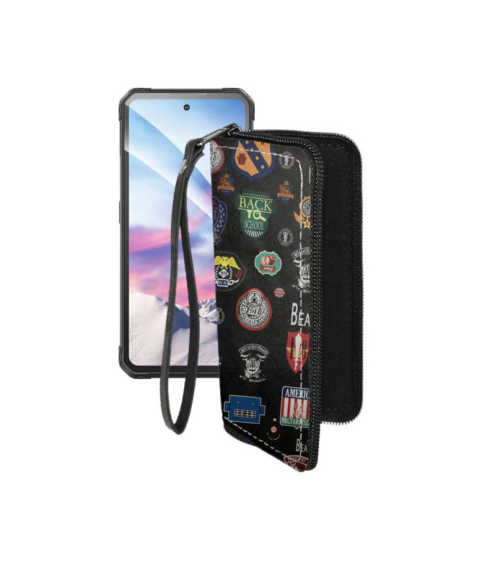Чохол-гаманець з екошкіри для телефону Oukitel iiiF150 Air1 Ultra