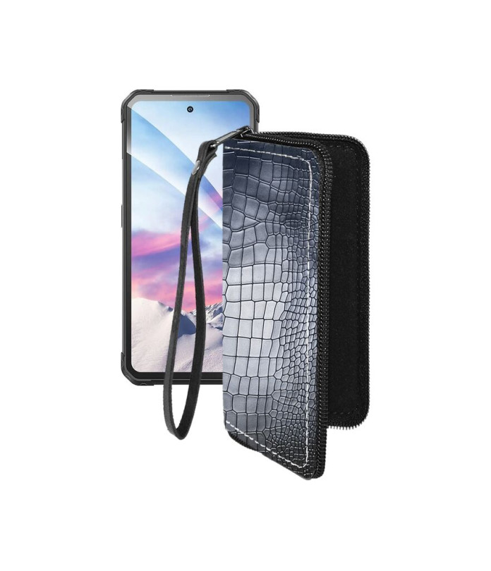 Чохол-гаманець з екошкіри для телефону Oukitel iiiF150 Air1 Ultra