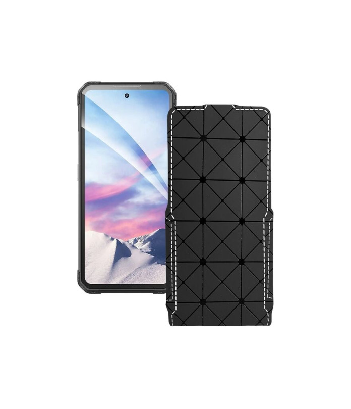 Чохол-флип з екошкіри для телефону Oukitel iiiF150 Air1 Ultra