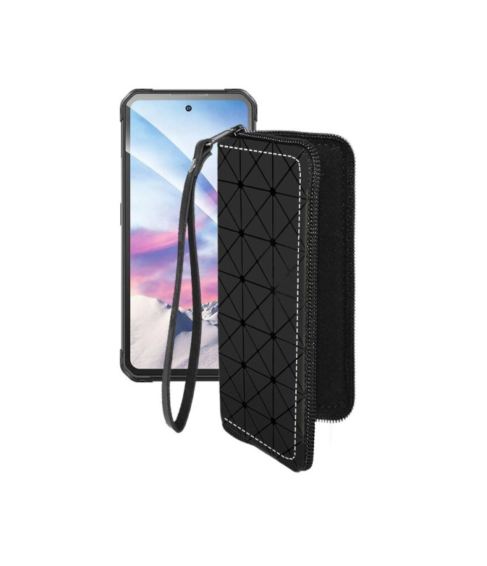 Чохол-гаманець з екошкіри для телефону Oukitel iiiF150 Air1 Ultra