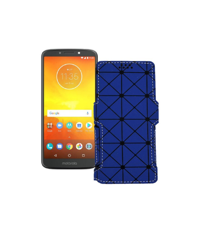 Чохол-книжка з екошкіри для телефону Motorola Moto E5