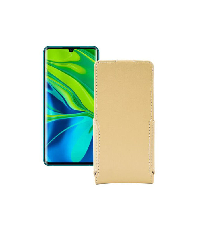 Чохол-флип з екошкіри для телефону Xiaomi Mi Note 10