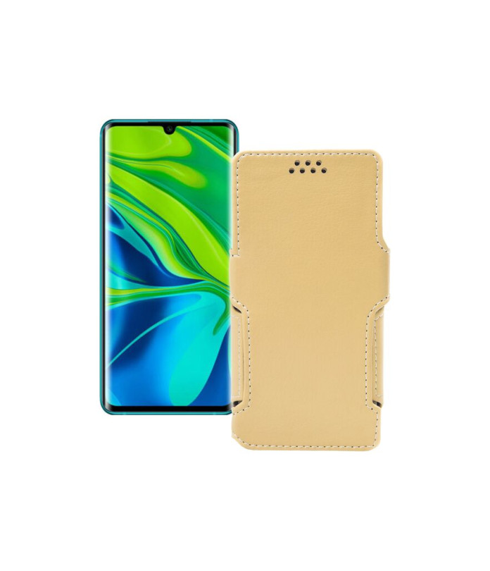 Чохол-книжка з екошкіри для телефону Xiaomi Mi Note 10