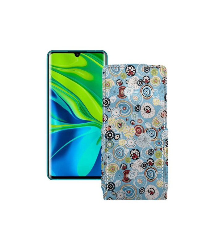 Чохол-флип з екошкіри для телефону Xiaomi Mi Note 10