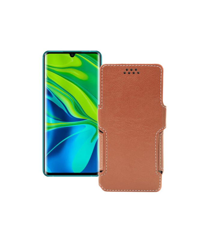 Чохол-книжка з екошкіри для телефону Xiaomi Mi Note 10