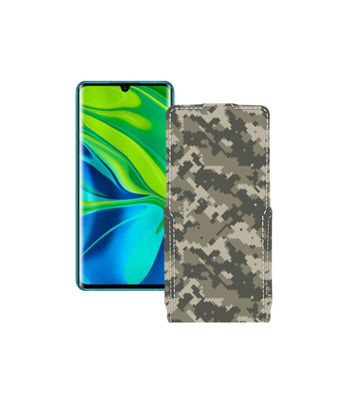 Чохол-флип з екошкіри для телефону Xiaomi Mi Note 10