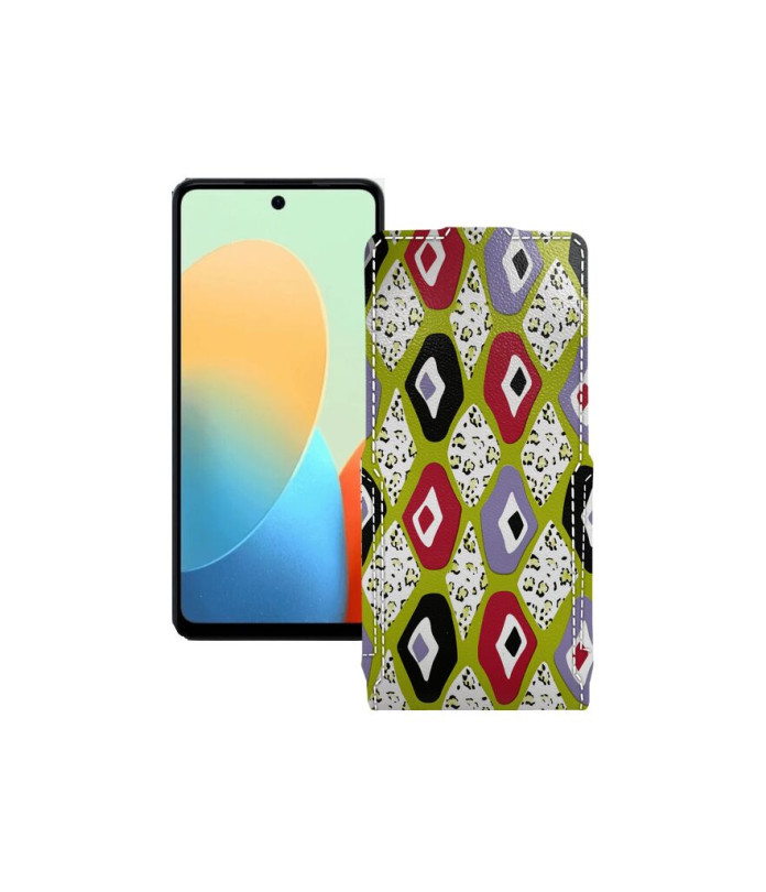 Чохол-флип з екошкіри для телефону Tecno Pop 8