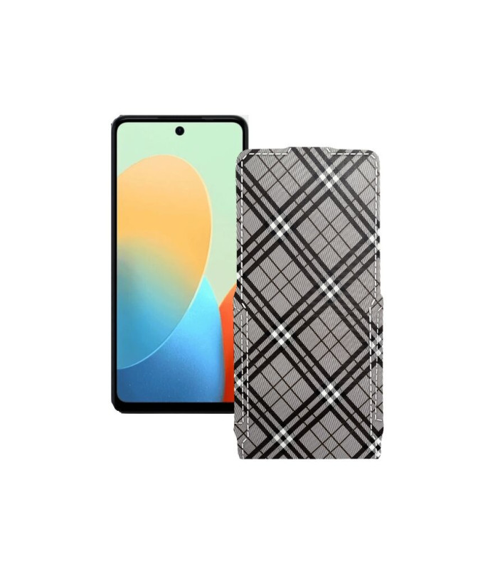 Чохол-флип з екошкіри для телефону Tecno Pop 8