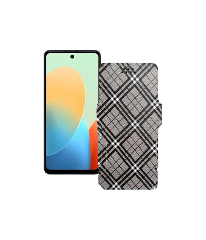 Чохол-книжка з екошкіри для телефону Tecno Pop 8