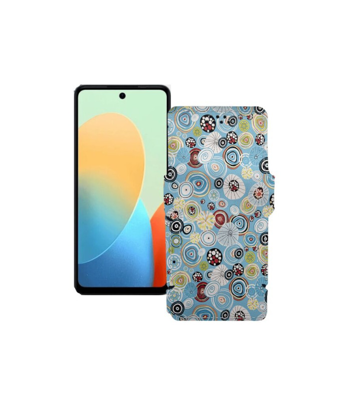 Чохол-книжка з екошкіри для телефону Tecno Pop 8