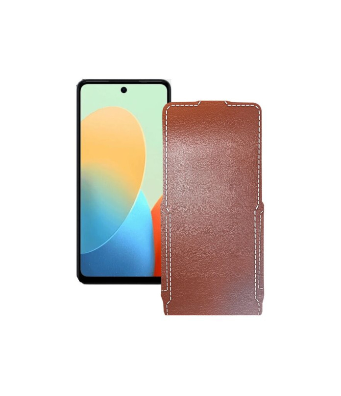 Чохол-флип з екошкіри для телефону Tecno Pop 8