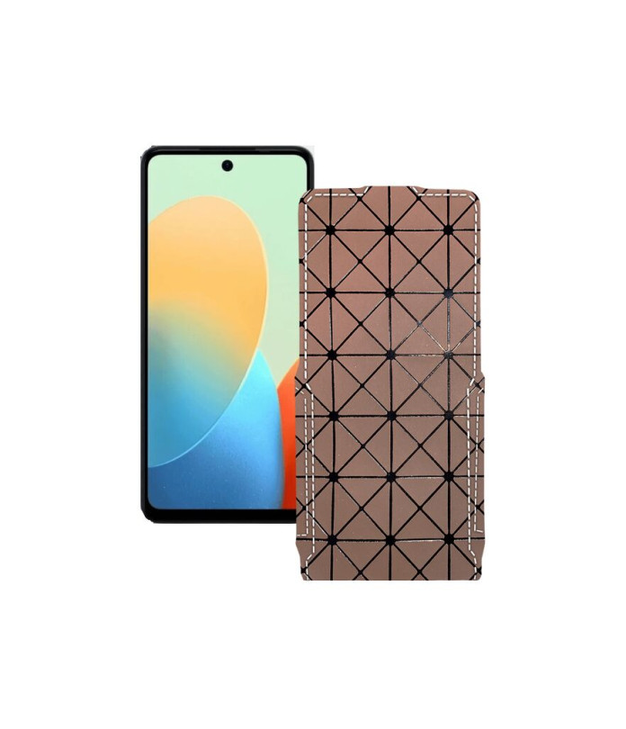 Чохол-флип з екошкіри для телефону Tecno Pop 8