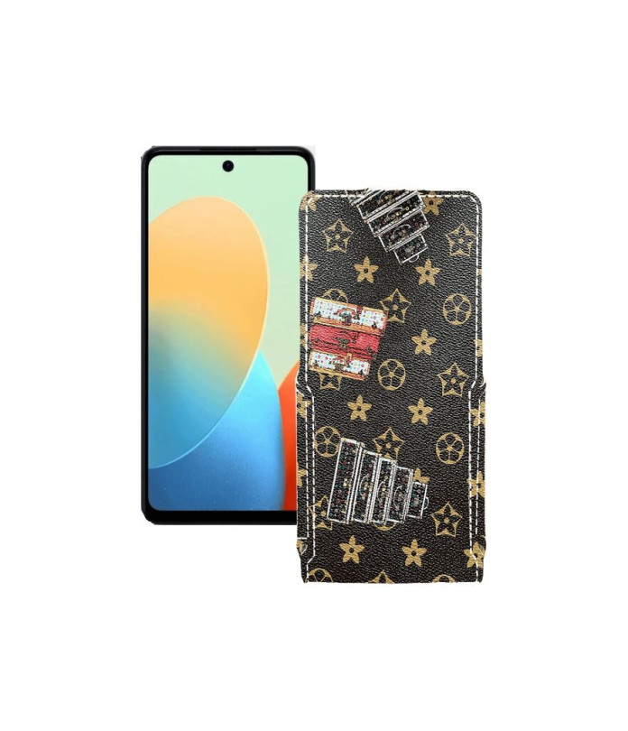 Чохол-флип з екошкіри для телефону Tecno Pop 8