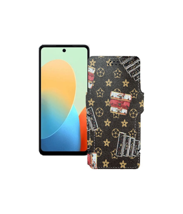 Чохол-книжка з екошкіри для телефону Tecno Pop 8