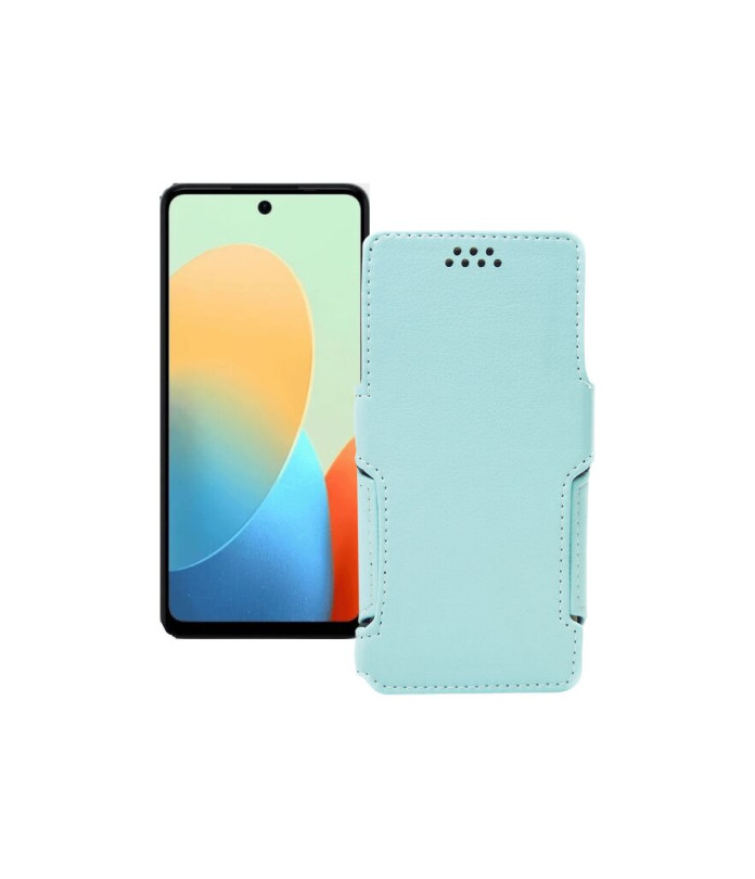 Чохол-книжка з екошкіри для телефону Tecno Pop 8