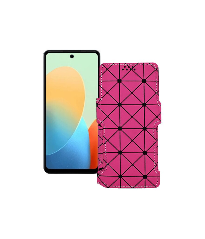 Чохол-книжка з екошкіри для телефону Tecno Pop 8