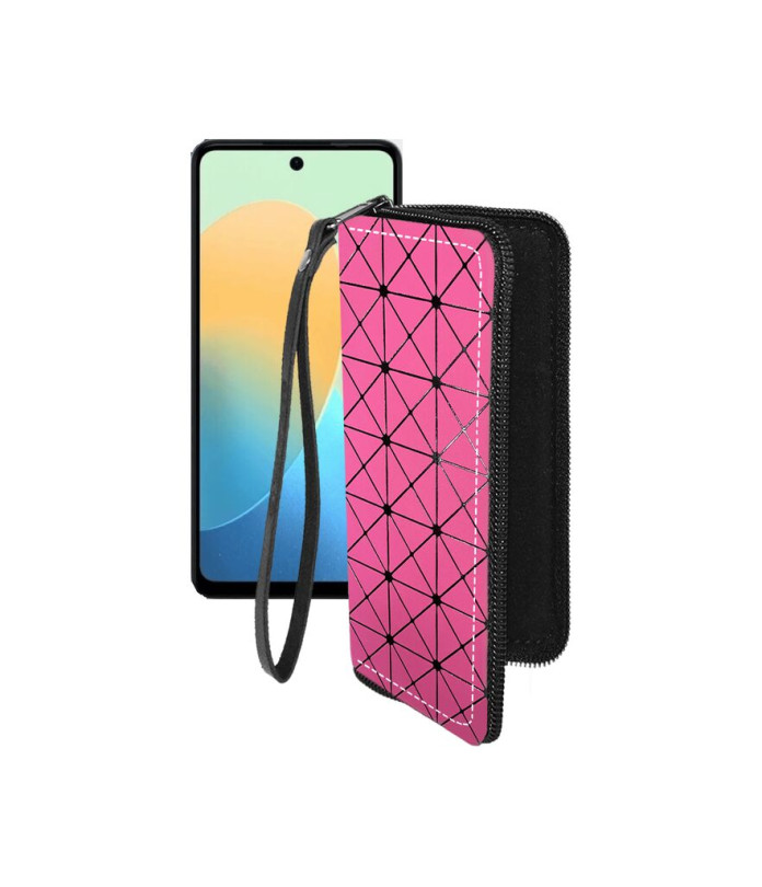 Чохол-гаманець з екошкіри для телефону Tecno Pop 8