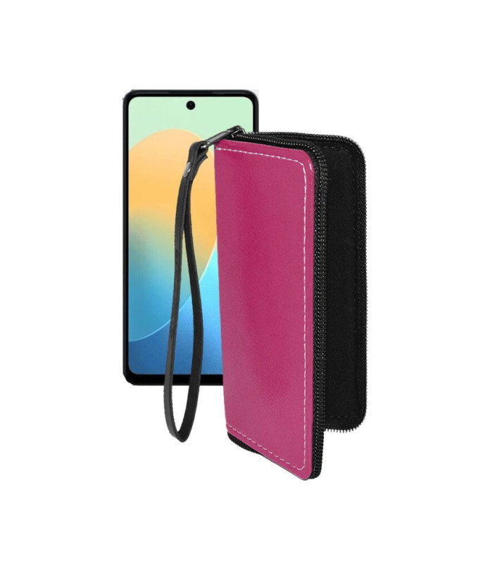 Чохол-гаманець з екошкіри для телефону Tecno Pop 8