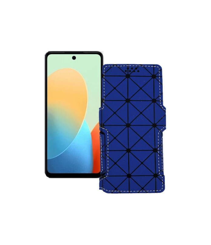 Чохол-книжка з екошкіри для телефону Tecno Pop 8