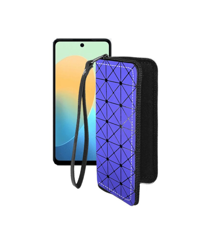 Чохол-гаманець з екошкіри для телефону Tecno Pop 8