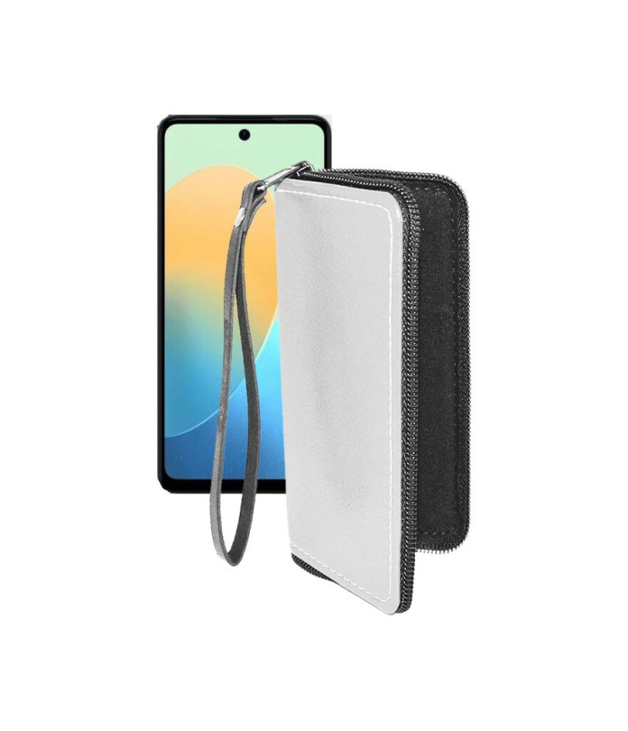 Чохол-гаманець з екошкіри для телефону Tecno Pop 8