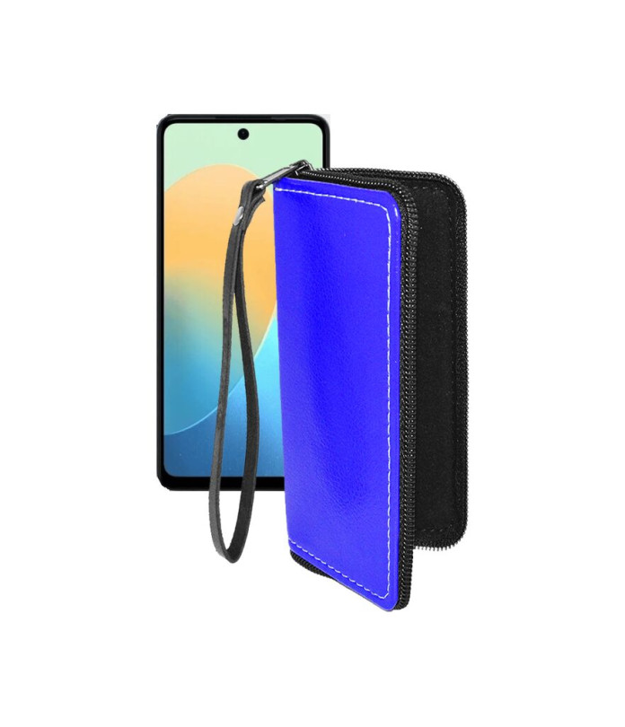 Чохол-гаманець з екошкіри для телефону Tecno Pop 8