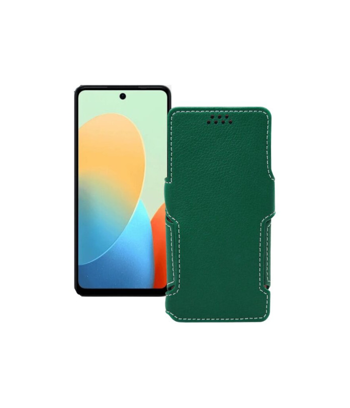 Чохол-книжка з екошкіри для телефону Tecno Pop 8