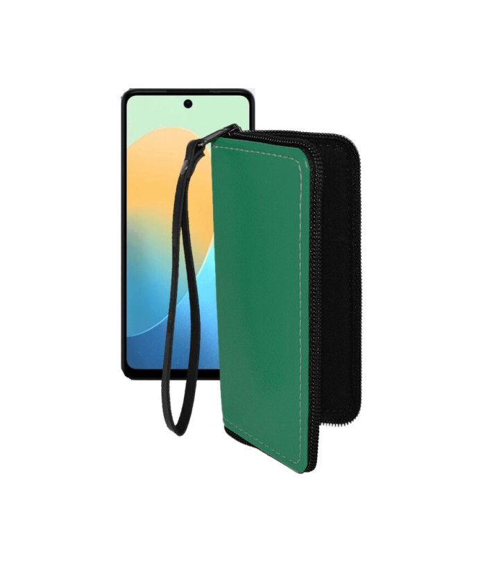 Чохол-гаманець з екошкіри для телефону Tecno Pop 8