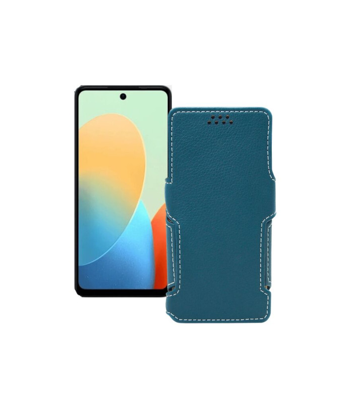 Чохол-книжка з екошкіри для телефону Tecno Pop 8