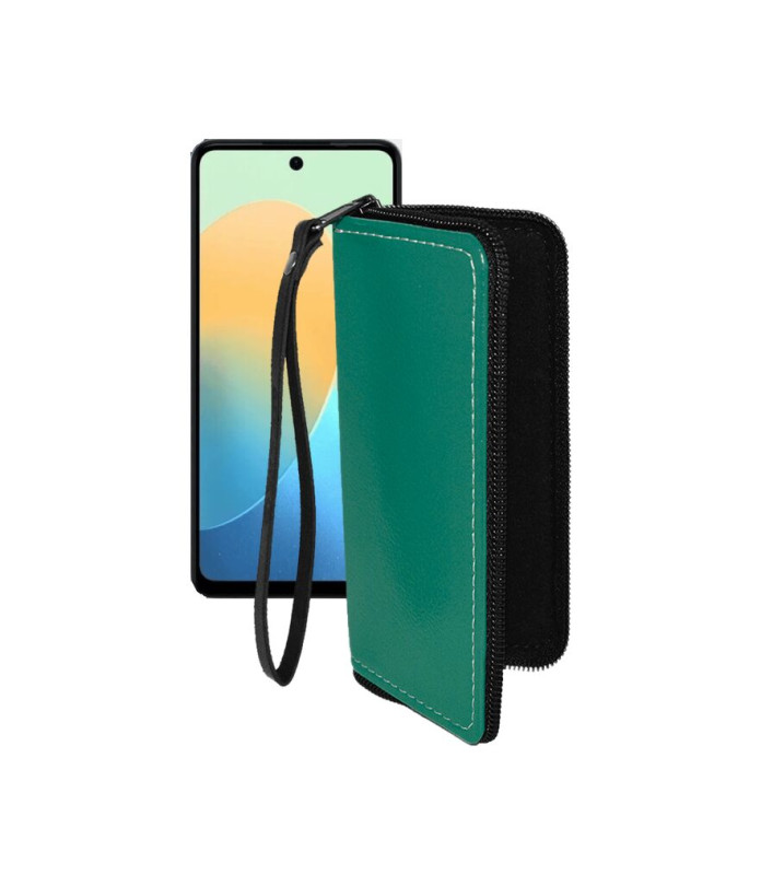 Чохол-гаманець з екошкіри для телефону Tecno Pop 8