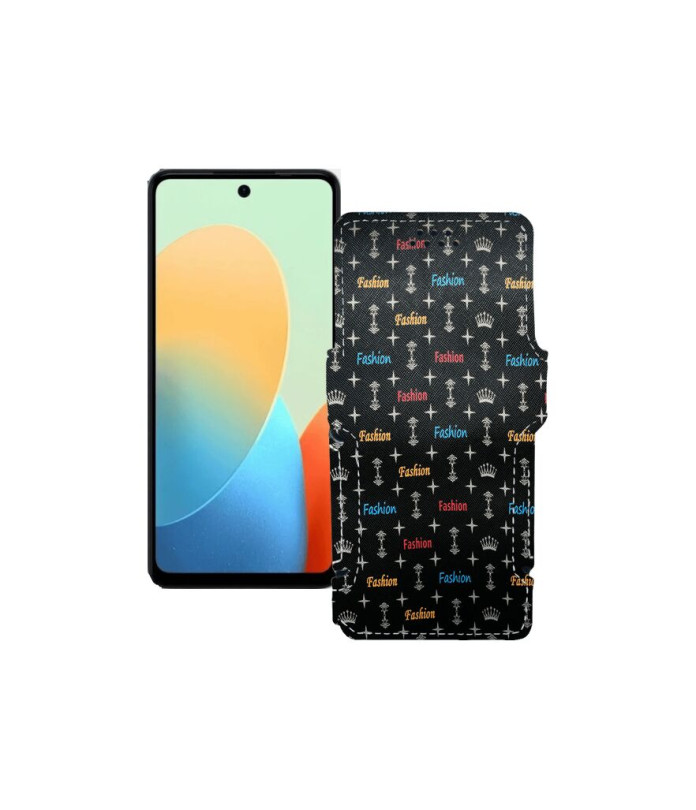 Чохол-книжка з екошкіри для телефону Tecno Pop 8