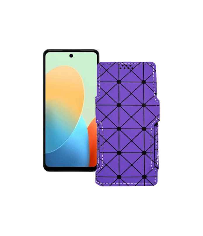 Чохол-книжка з екошкіри для телефону Tecno Pop 8