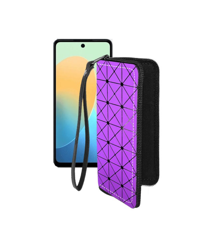 Чохол-гаманець з екошкіри для телефону Tecno Pop 8